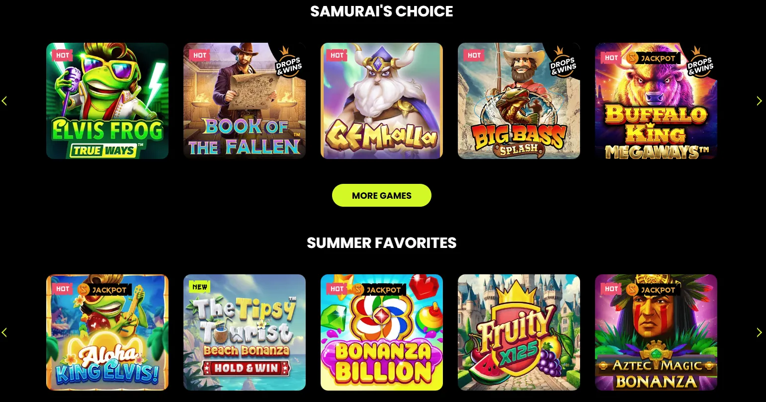 Extra spins as part of the VIP loyalty program